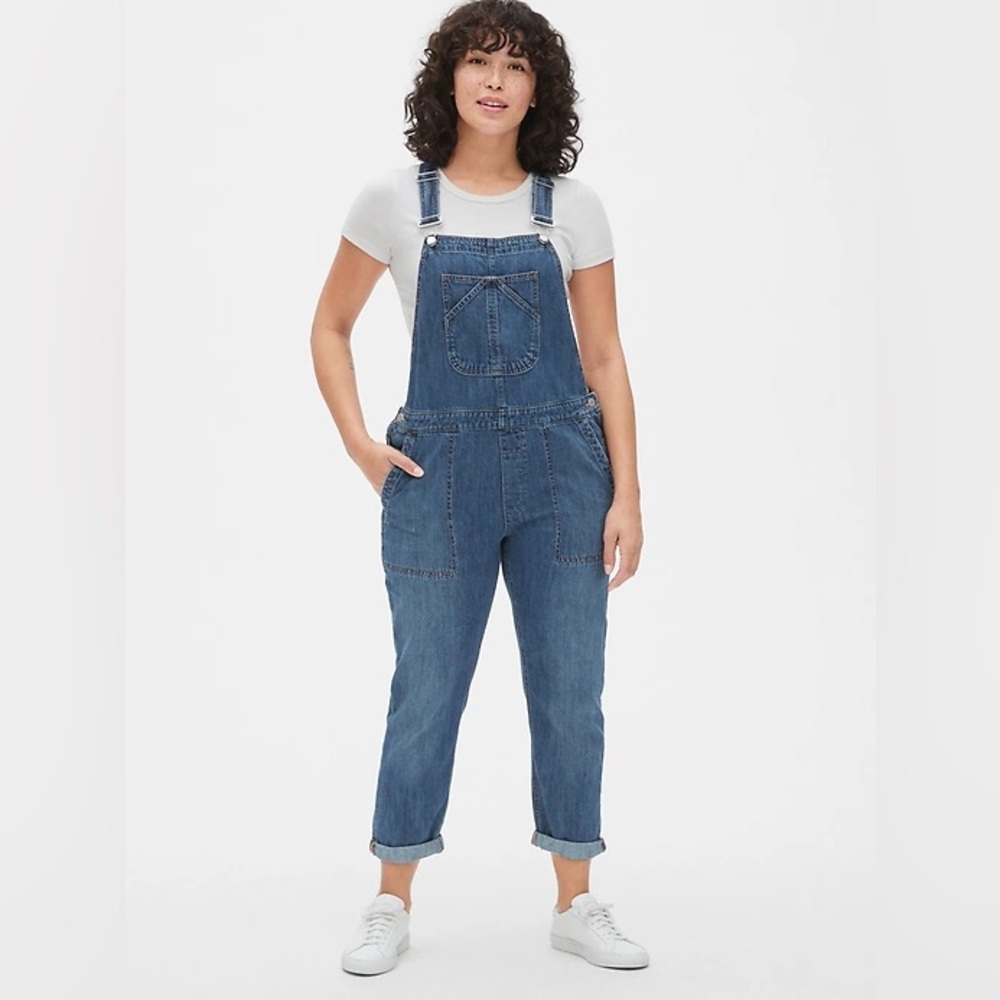 GAP Women's Blue Denim Overalls XS